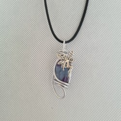 Pendentif unique Labradorite