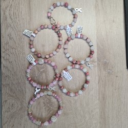 Bracelets Octobre Rose