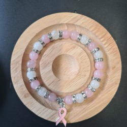 Bracelets Octobre Rose 2 € reversés à la ligue