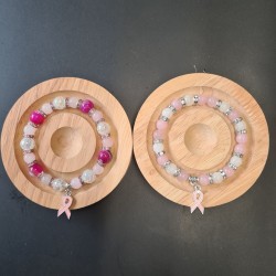 Bracelets Octobre Rose 2 € reversés à la ligue