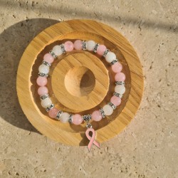 Bracelets Octobre Rose 2 € reversés à la ligue