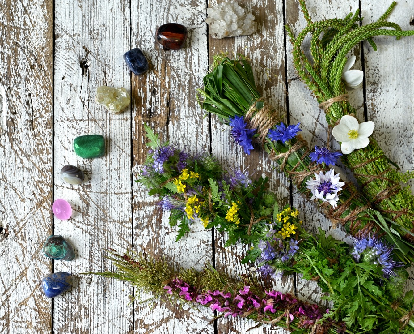 Lithothérapie séance de base-polarité + bain d'énergie